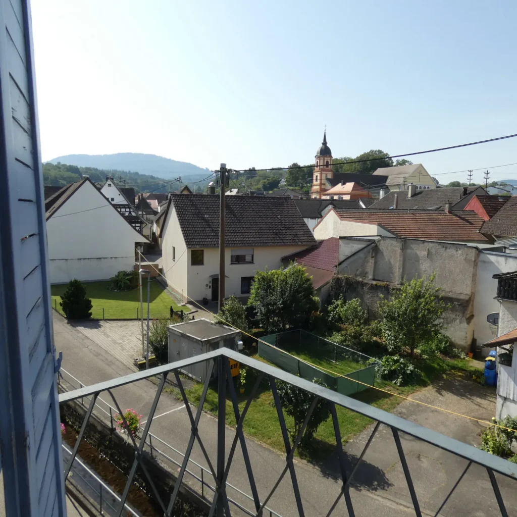 Einzelzimmer Balkon Beispiel
